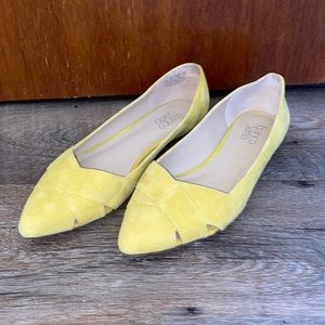 Franco sarto flat slip on shoes